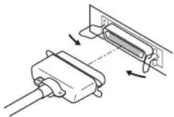CITIZEN CTS851II - Conexión de los cables de interfaz - 2
