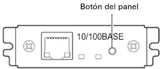 CITIZEN CTS851II - Funcionamento del botón del panel - 1