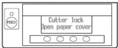 CITIZEN CTS851II - Clearing a Cutter Lock (1) - 1