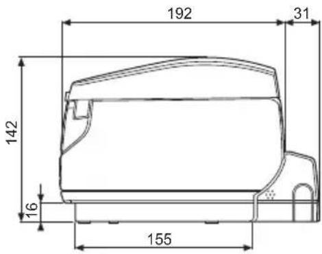 CITIZEN CTS851II - External Views and Dimensions - 3