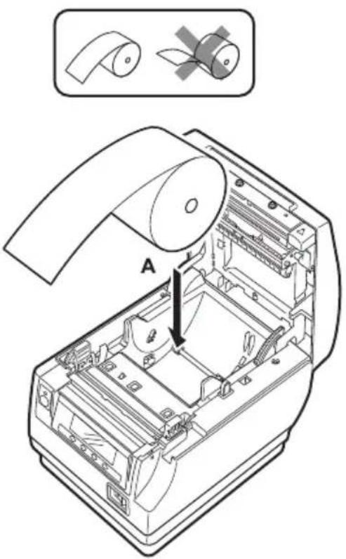 CITIZEN CTS851II - Loading Paper - 2