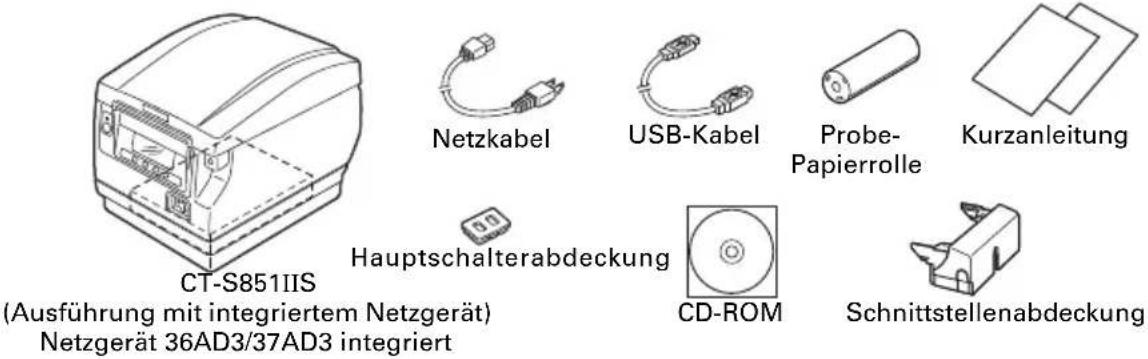 CITIZEN CTS851II - Auspacken - 1