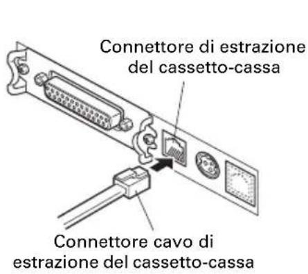CITIZEN CTS851II - Collegamento del cassetto-cassa - 1