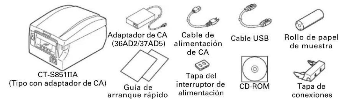 CITIZEN CTS851II - Desembalaje - 2
