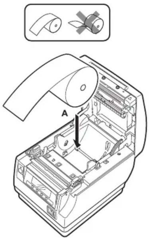 CITIZEN CTS851II - Caricamento carta - 2