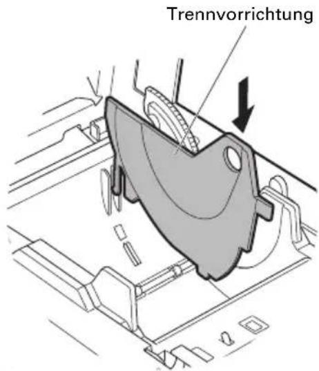 CITIZEN CTS851II - Trennvorrichtung für Papierrollen - 1