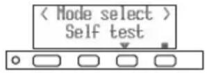 CITIZEN CTS801II - Tout en maintenant enfoncée la touche 1, mettez l'appareil sous tension. - 1