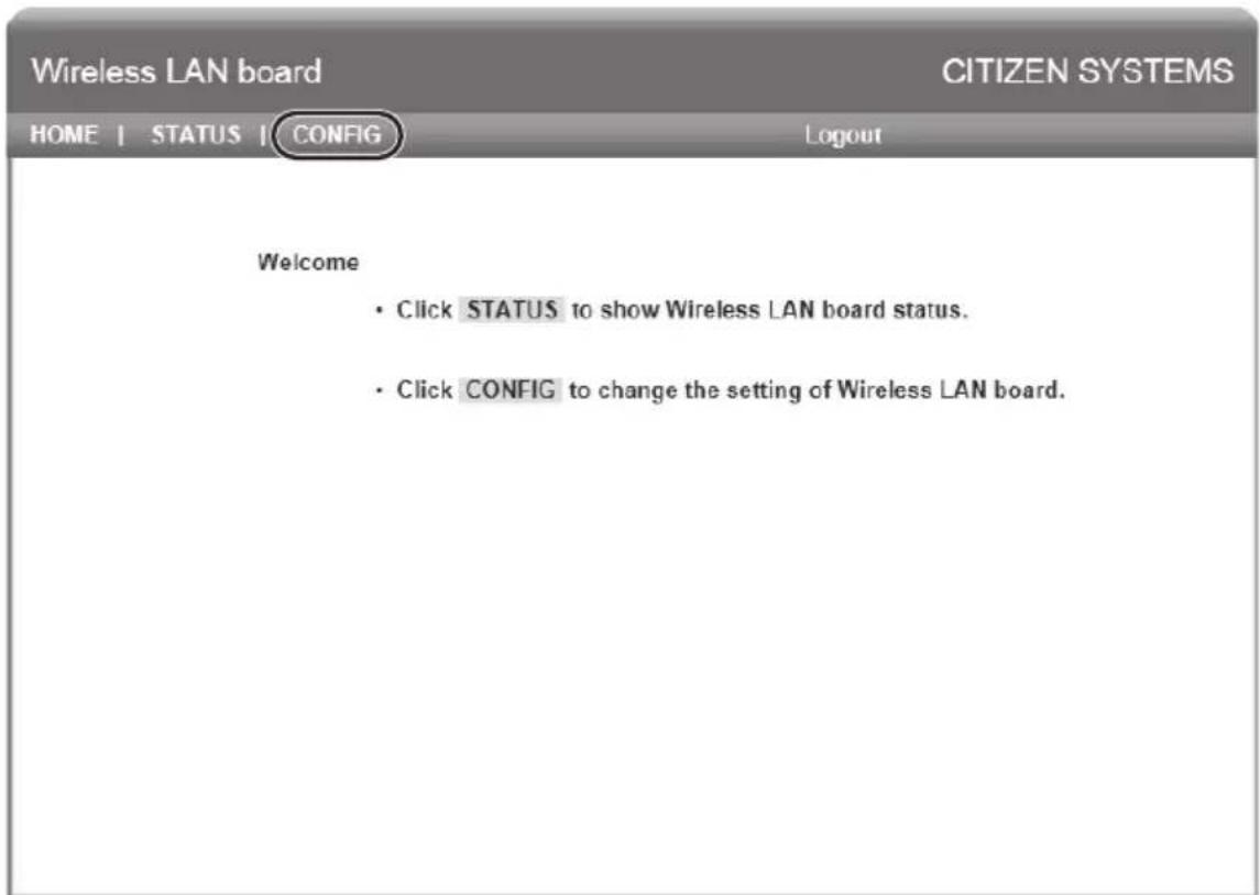 CITIZEN CTS801II - Schermata HOME - 1