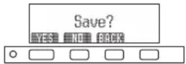 CITIZEN CTS801II - Save settings menu - 1