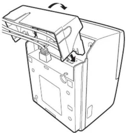 CITIZEN CTS801II - Colocación de la tapa de conexiones - 1