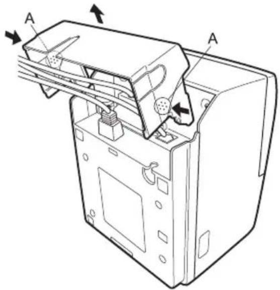 CITIZEN CTS801II - Removing the Interface Cover - 1