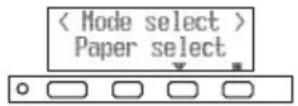 CITIZEN CTS801II - Selezione del tipo di carta - 2