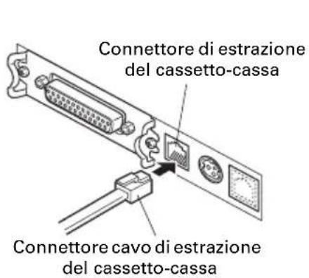 CITIZEN CTS801II - Collegamento del cassetto-cassa - 1