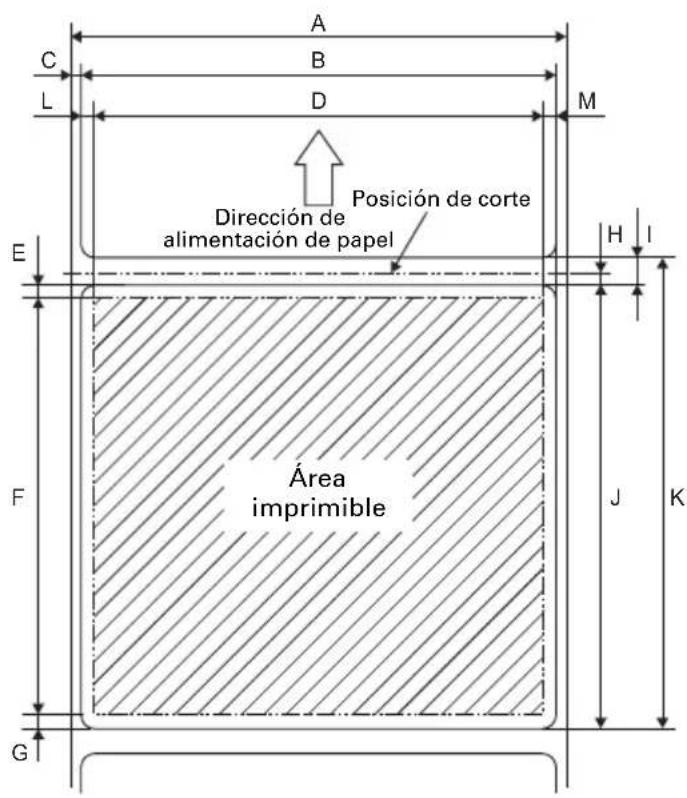 CITIZEN CTS801II - b) Papel de etiquetas - 1