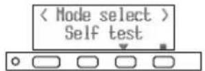 CITIZEN CTS801II - While holding down button 1, turn on the power. - 1