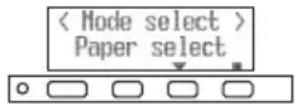 CITIZEN CTS801II - Sélection d'un type de papier - 2