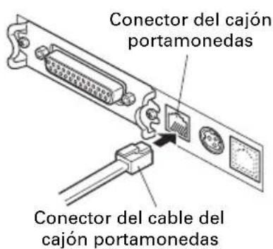 CITIZEN CTS801II - Conexión del cajón portamonedas - 1