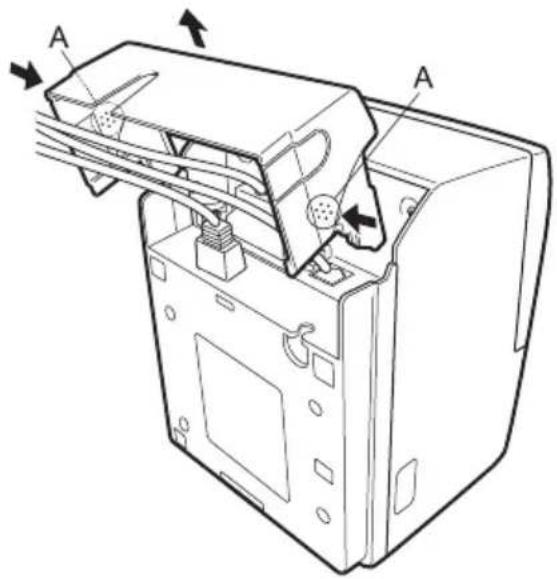 CITIZEN CTS801II - Entfernen der Schnittstellenabdeckung - 1
