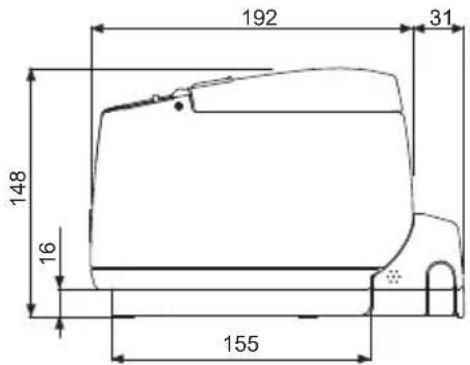 CITIZEN CTS801II - External Views and Dimensions - 3