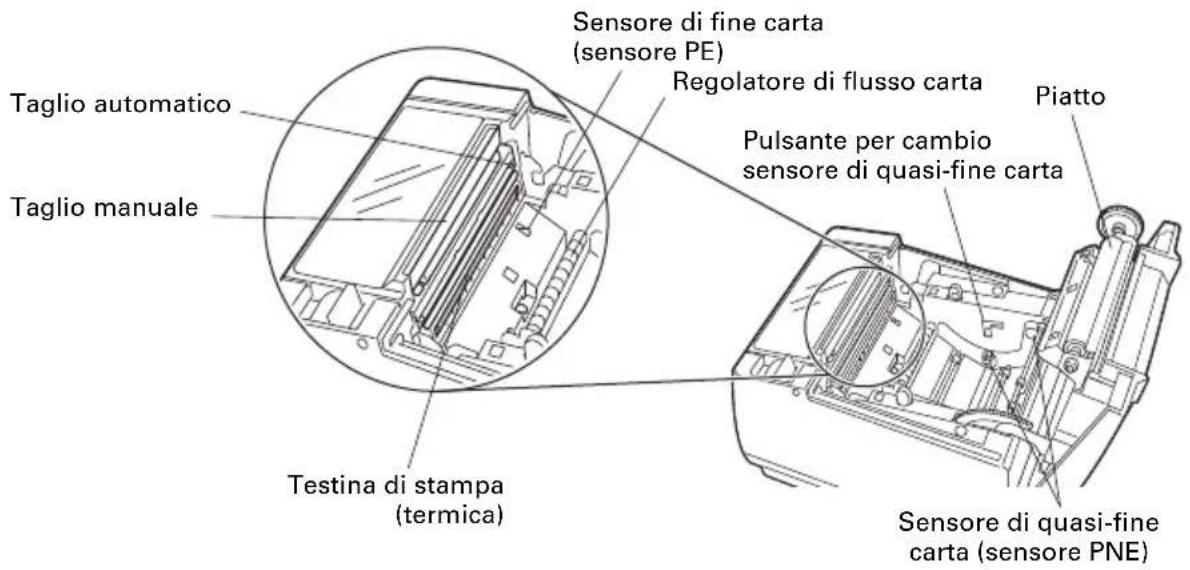 CITIZEN CTS801II - All'interno del coperchio carta - 1