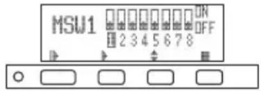 CITIZEN CTS801II - Virtual DIP switch setting mode - 1