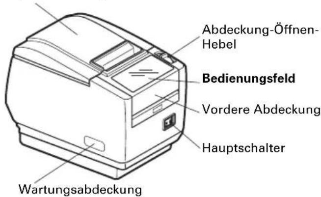 CITIZEN CTS801II - Bezeichnungen der Komponenten - 1