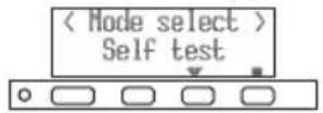 CITIZEN CTS801II - While holding down button 1, turn on the power. - 1