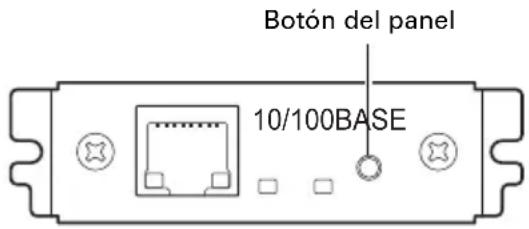 CITIZEN CTS801II - Funcionamiento del botón del panel - 1