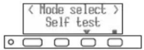 CITIZEN CTS801II - Halten Sie Taste 1 gedrückt und schalten Sie gleichzeitig das Gerät ein. - 1