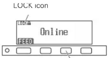 CITIZEN CTS801II - Key Lock Function - 1