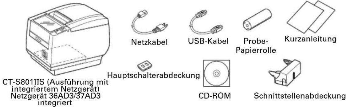 CITIZEN CTS801II - Auspacken - 1