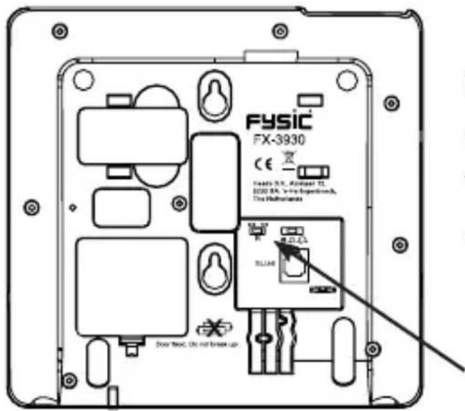 Fysic FX3930 - Afbrydelse af mikrofonen: - 2