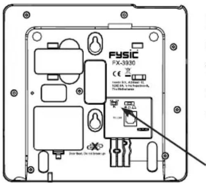 Fysic FX3930 - Bouton R: - 2
