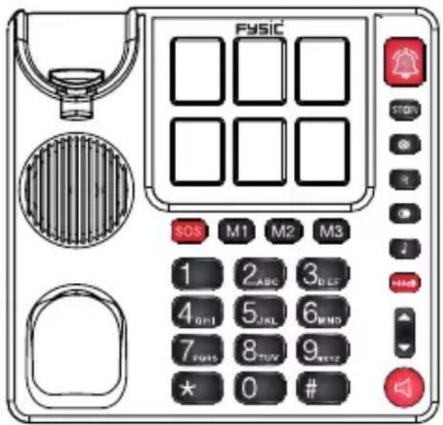 Fysic FX3930 - Hörer: - 1