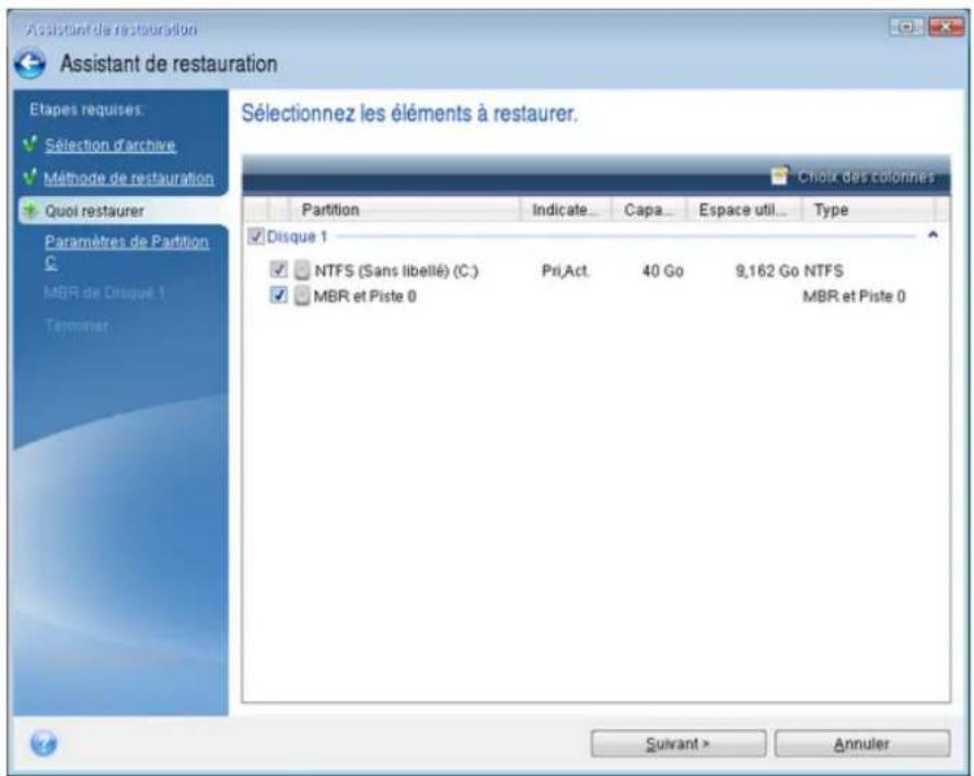 ACRONIS True Image 2018 - Exemple de restauration vers un système UEFI - 2