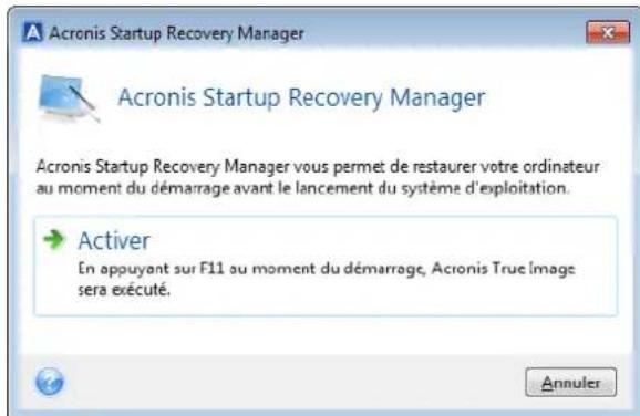 ACRONIS True Image 2018 - Comment l'activer - 1