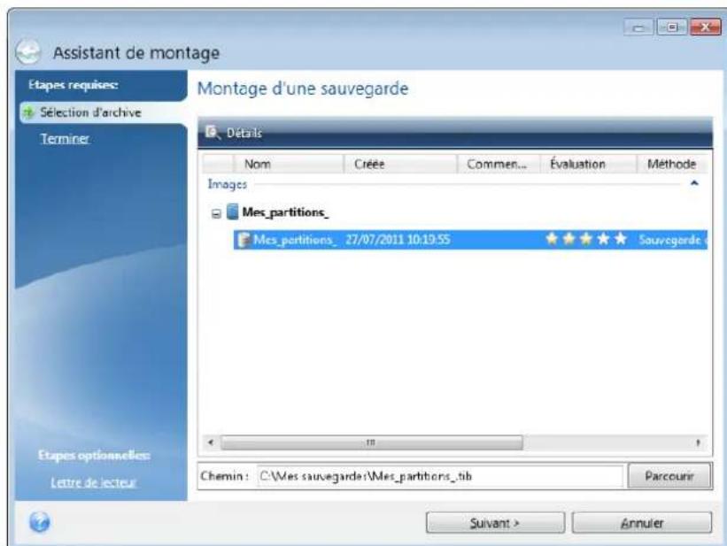 ACRONIS True Image 2018 - Connecteur une image - 1
