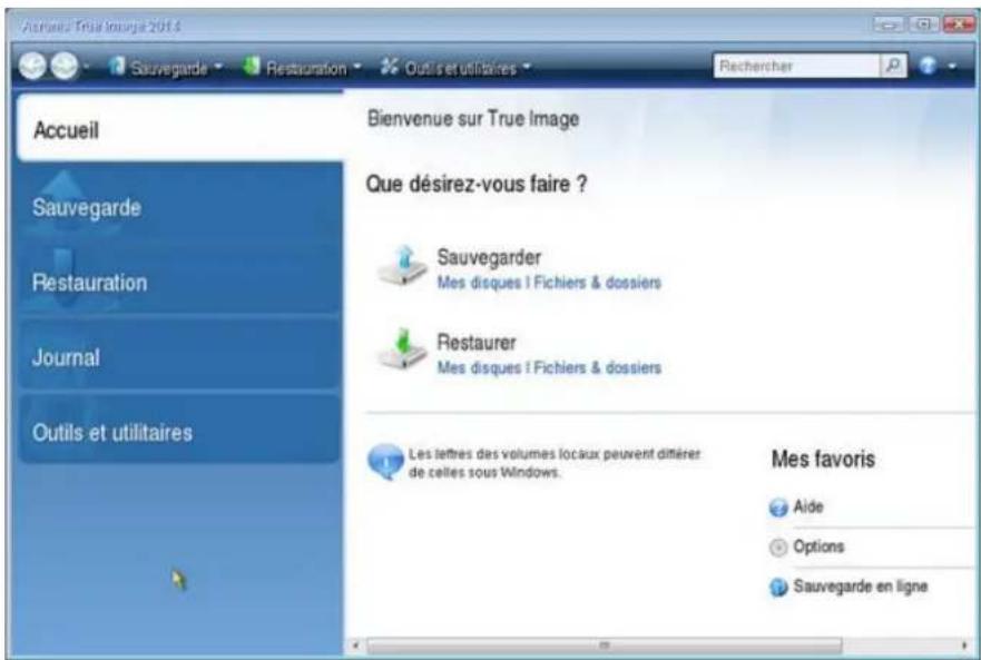 ACRONIS True Image 2018 - Pour restaurer un disque système à partir d'acronis cloud : - 1
