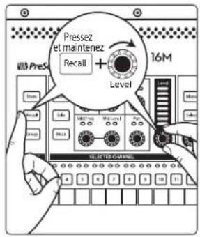 PRESONUS EarMix 16M - Réglage de la luminosité des LED - 1
