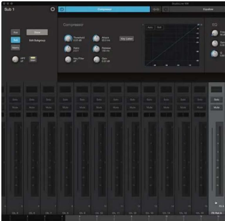 PRESONUS EarMix 16M - Étape 9 : Ajout d'effet - 7