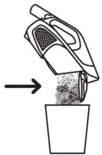 DIRT DEVIL 360° Reach - EMPTY THE DIRT CUP - 2