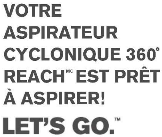 DIRT DEVIL 360° Reach - ASSEMBLAGE RAPIDE - 4