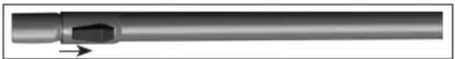 BEKO VCC 5325 AR - Ataşa/detaşa tubului telescopic - 1