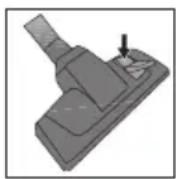 BEKO VCC 5325 AR - Ajustement de larosse pour sol dur/moquette - 2