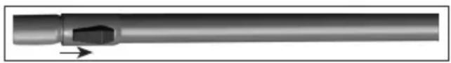 BEKO VCC 5325 AR - Attaching/removing the telescopic tube - 1