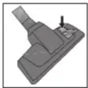 BEKO VCC 5325 AR - Ajuste del cepillo de parque/moqueta - 2