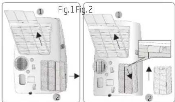 BEKO BEPB09C - Retirer le filtré à air - 1