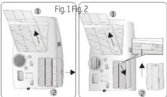 BEKO BEPB09C - Demontarea filtrului de aer - 1
