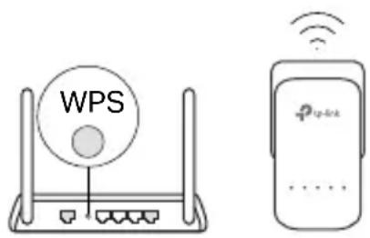 TP-LINK TLWPA8630KIT - Kopiera Wi-Fi-inställningarna från routern till extendern - 1