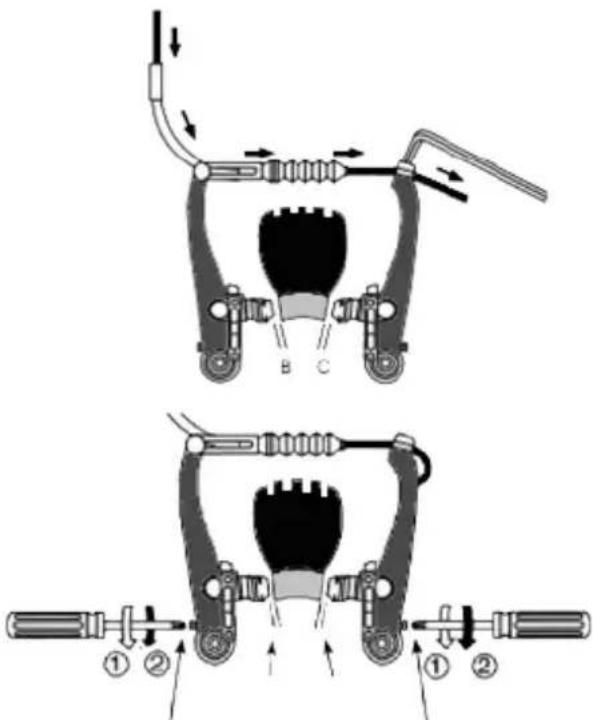 NILOX DOC EBIKE X2 - ETALONNAGE DU FREIN AVANT - 1
